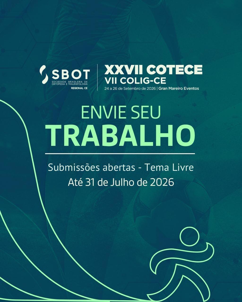 COTECE 2026 - Envie seu trabalho