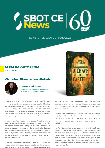 1ª Newsletter Maio de 2025