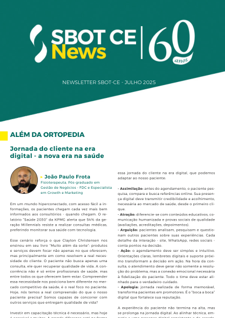 3ª Newsletter Julho de 2025